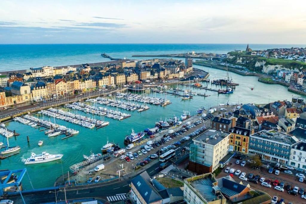 Bel Appartement Vue Mer Centre-Ville, Face Plage Dieppe Ngoại thất bức ảnh